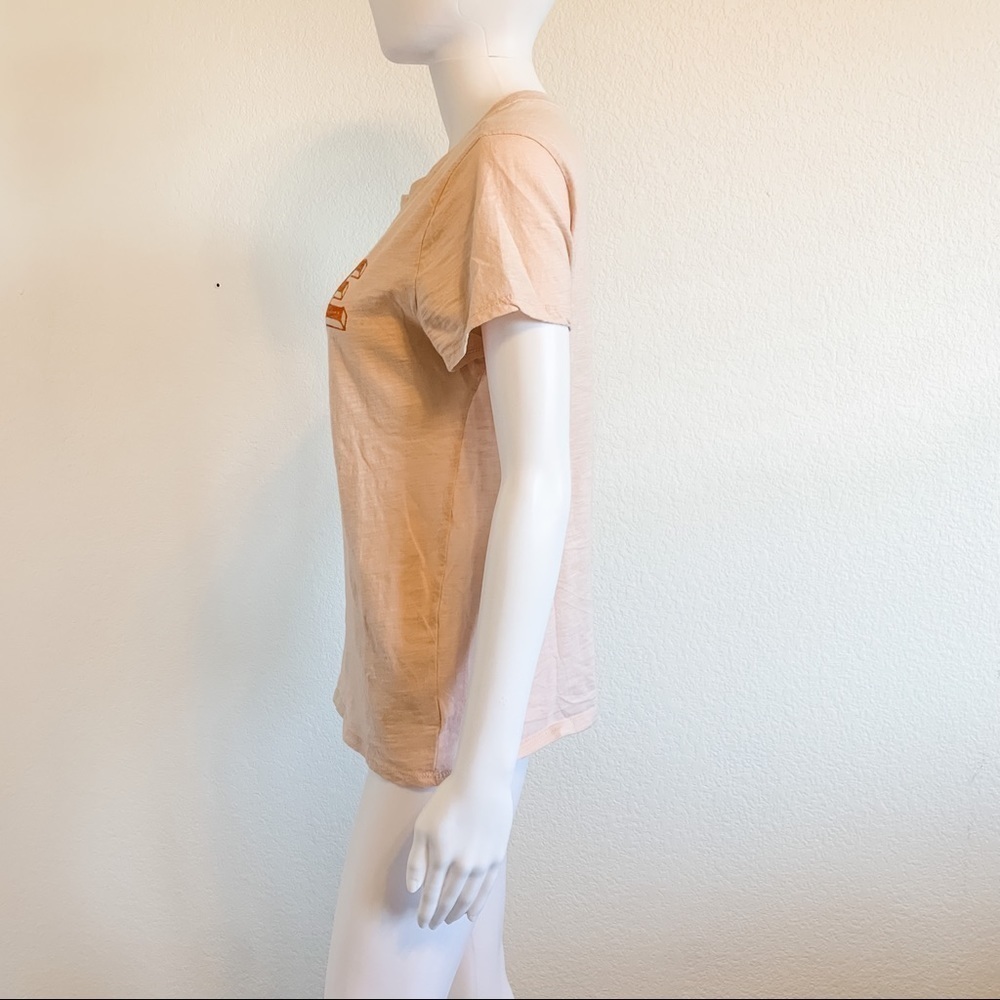 Lucky Brand Pink Care T-Shirt - Picture 2 of 5